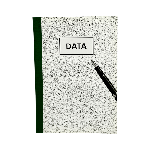 CUADERNO “DATA” 50 H. B/80 T/1/2 OF. C/LINEAS