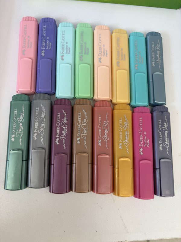 RESALTADORES PASTER Y METALICOS FABER
